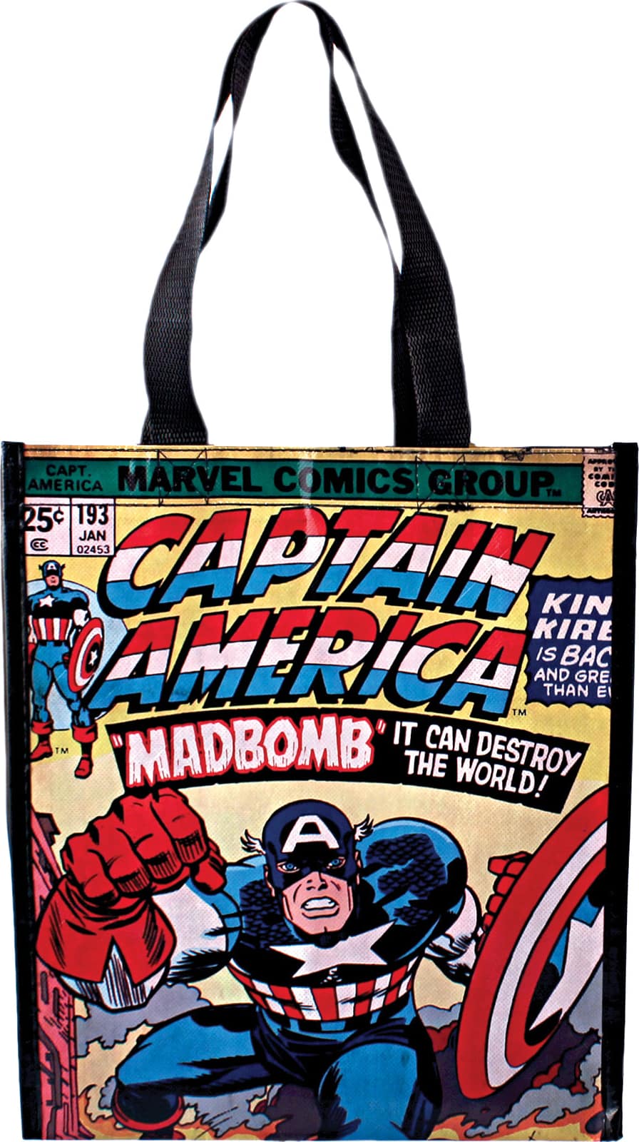 Captain America Tote Clip Art