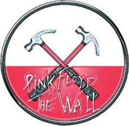 Pink Floyd The Wall Pin Badge: Hammers Logo