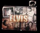 Elvis Presley - Sephia Collage - Make Up Bag