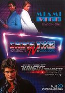 Crime Time TV: Hot Street & Cool Cops (Miami Vice - Season 1 / Knight Rider - Season 1 / 20 Bonus Episodes) (10-DVD)