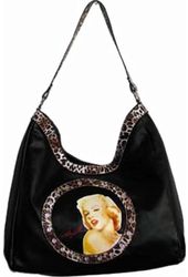 Marilyn Monroe - Leopard - Large Tote Bag