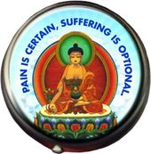Buddha Pill Box - Compact or 2 Compartment