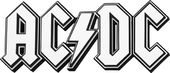 AC/DC - White 3D Foam Magnet