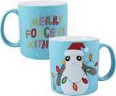 Star Wars - Porg - Merry Force Be With You Mug