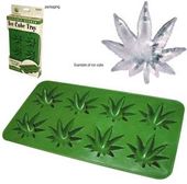 Stonerware - Marijuana Leaf-Shaped Ice Cubes