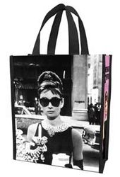 Audrey Hepburn - Small Recycled Shopper