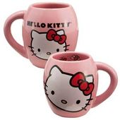 Hello Kitty - 18 oz. Pink Oval Ceramic Mug
