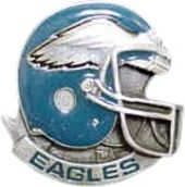 Football - NFL - Philadelphia Eagles Helmet Lapel