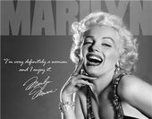 Marilyn Monroe - Definitely a Woman - Metal Sign