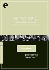Silent Ozu: Three Crime Dramas (3-DVD)
