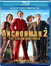 Anchorman 2: The Legend Continues (Blu-ray + DVD)