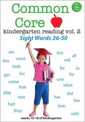 Common Core Kindergarten Reading 2: Sight Words