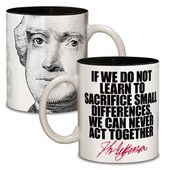 Thomas Jefferson - Currency & Quote Mug