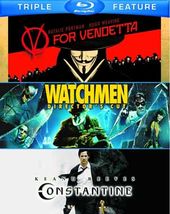 V for Vendetta / Watchmen / Constantine (Blu-ray)