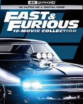 Fast & Furious 10-Movie Collection (4K) (Box)