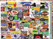 I Love Wisconsin Puzzle (1000 Pieces)