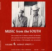 Music From the South Volume 4: Horace Sprott 3