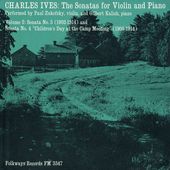 Charles Ives: Sonatas For Violin And Piano Vol. 2
