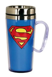 Superman - Acrylic & Stainless Steel 14 oz.