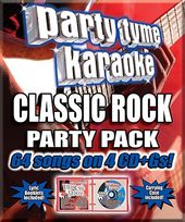 Party Tyme Karaoke: Classic Rock Party Pack (4-CD)