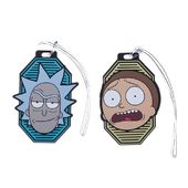 Rick and Morty - Rubber Luggage Tag Combo