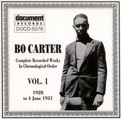 Bo Carter, Vol. 1 (1928-1931)