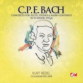 C.P.E. Bach: Concerto for Flute, Strings & Basso