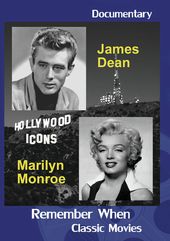 Hollywood Icons: James Dean & Marilyn Monroe