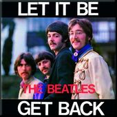 Beatles - Let it Be/Get Back - Refrigerator Magnet