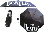 The Beatles - Drop T Logo: Black Umbrella