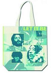 The Beatles - Let It Be: Cotton Zippered Tote Bag