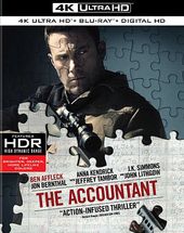 The Accountant (4K UltraHD + Blu-ray)