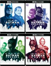 Batman 4-Film Collection 1989-1997 (4K UltraHD +