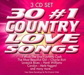 30 #1 Country Love Songs / Various