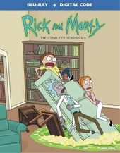 Rick and Morty - Complete Seasons 1-4 (Blu-ray)