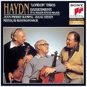 Haydn: London Trios Nos. 1-4, Divertissements,