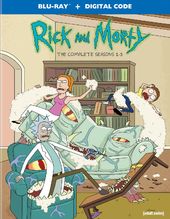 Rick and Morty: Seasons 1-5 (Blu-ray, Includes