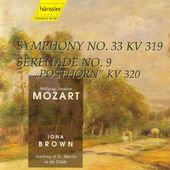 Mozart: Symphony No. 33 KV 319; Serenade No. 9