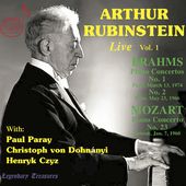 Arthur Rubinstein Live, Vol. 1