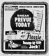 Flossie + Keep It Up Jack (Drive-In Double