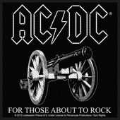AC/DC FOR THOSE ABOUT TO ROCK Patch