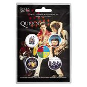 Queen - Later Albums Button Badge Set