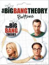 The Big Bang Theory - Carded 4 Button Set (Set 1)