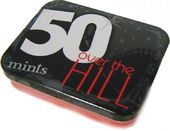 Over The Hill - Mints In Tin 50 Black & Red Design
