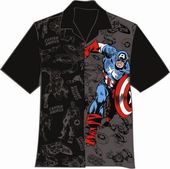 Marvel - Captain America - Two Tone - Campshirt