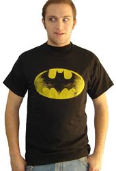 DC Comics - Batman - Distressed Logo - T-Shirt DC Comics - Batman - Distressed Logo - T-Shirt