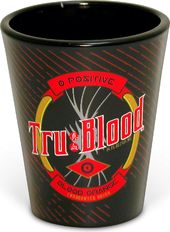 True Blood - Black Shot Glass