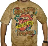 The Rolling Stones - Tattoo You Tie Dye T-Shirt