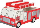 Fireman Rescue - Fire Truck - Ceramic Cookie Jar