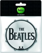 The Beatles - Drum Logo: Car Magnet